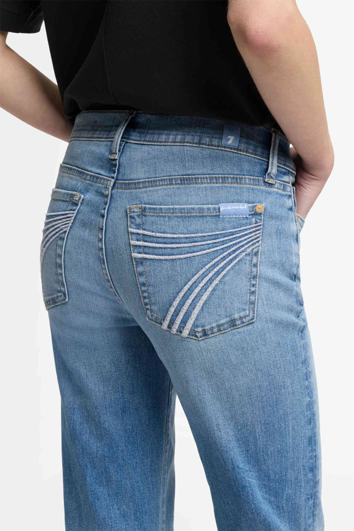 7 For All Mankind DOJO TAILORLESS Slim Llusion Pine