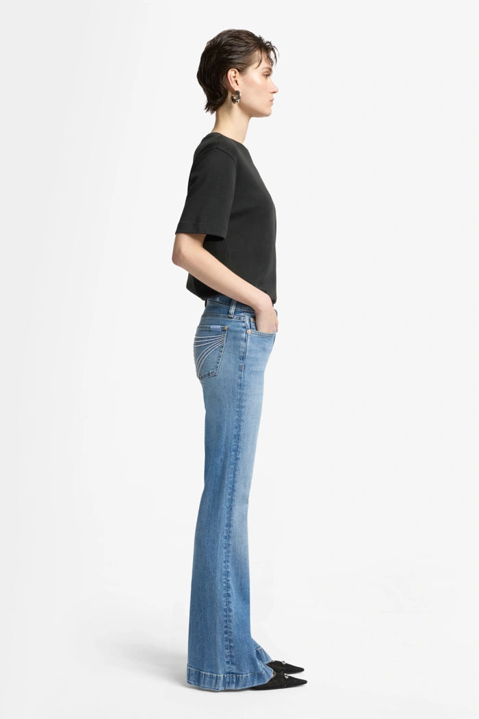 7 For All Mankind DOJO TAILORLESS Slim Llusion Pine