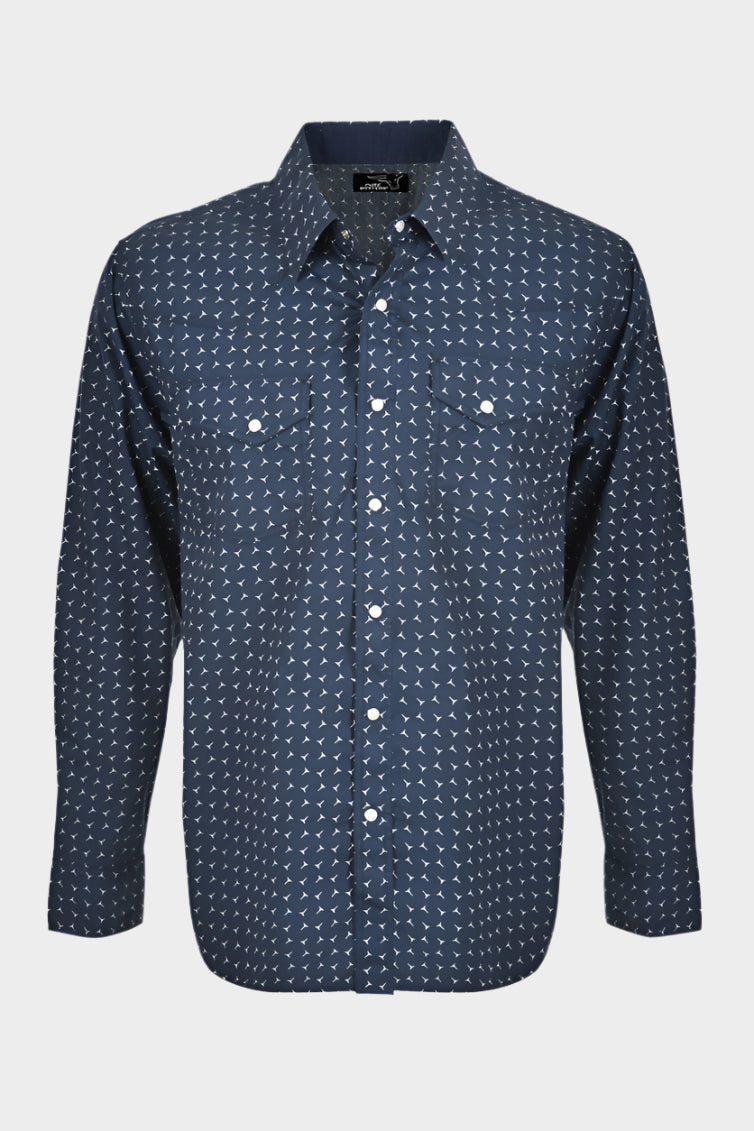 Pure Western Men's Anthony Print Long Sleeve Shirt - SALE