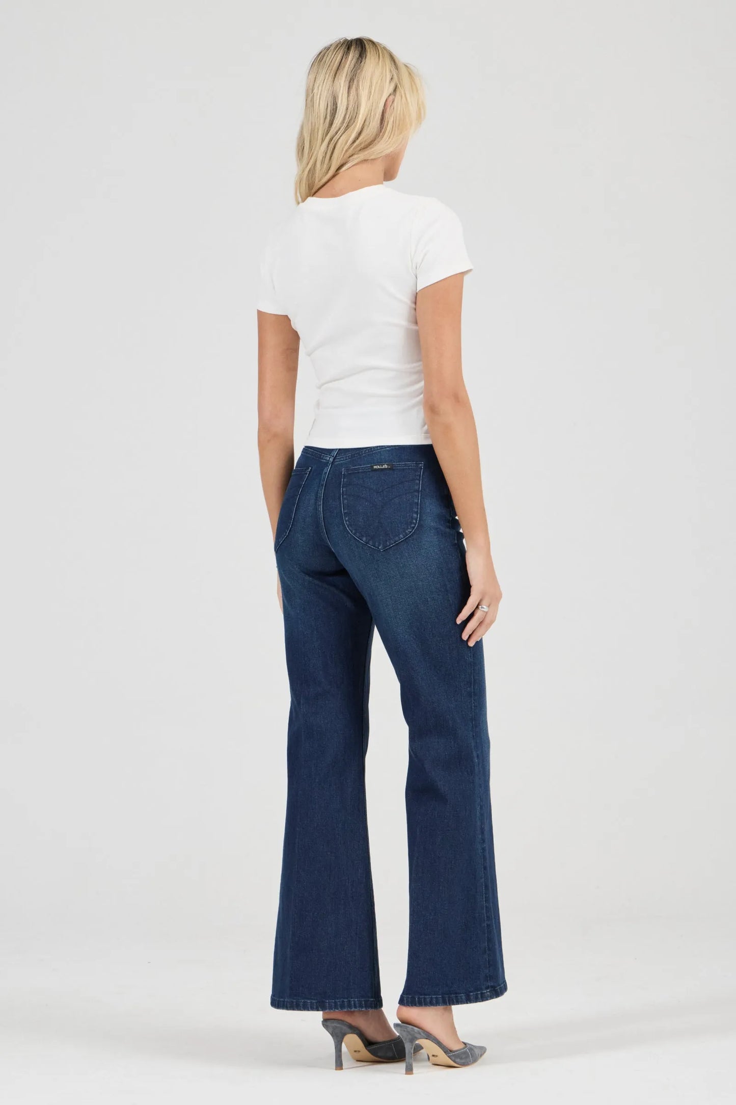 Rolla's Women's Eastcoast Flare Jean - Murmur