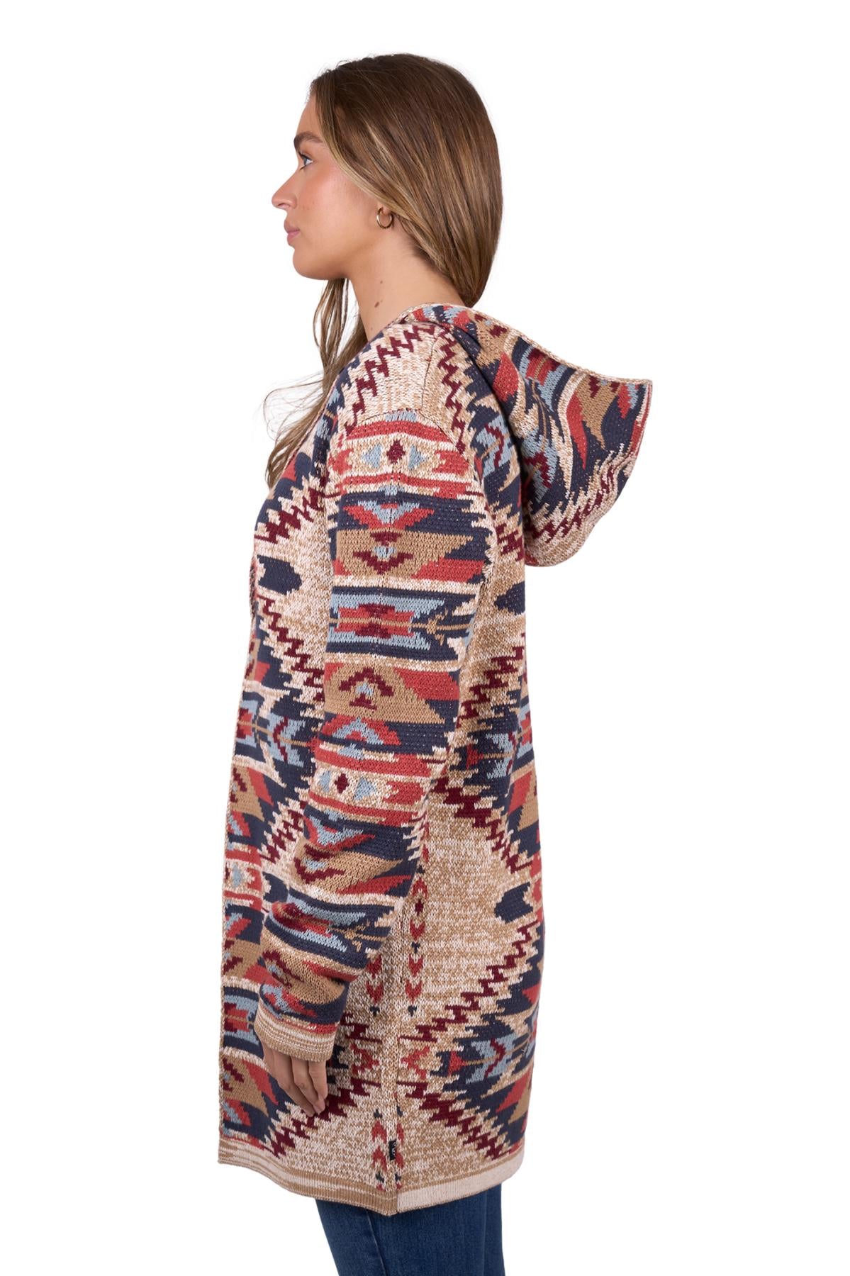 Pure Western Women’s Eddie Knitted Cardigan - Multi
