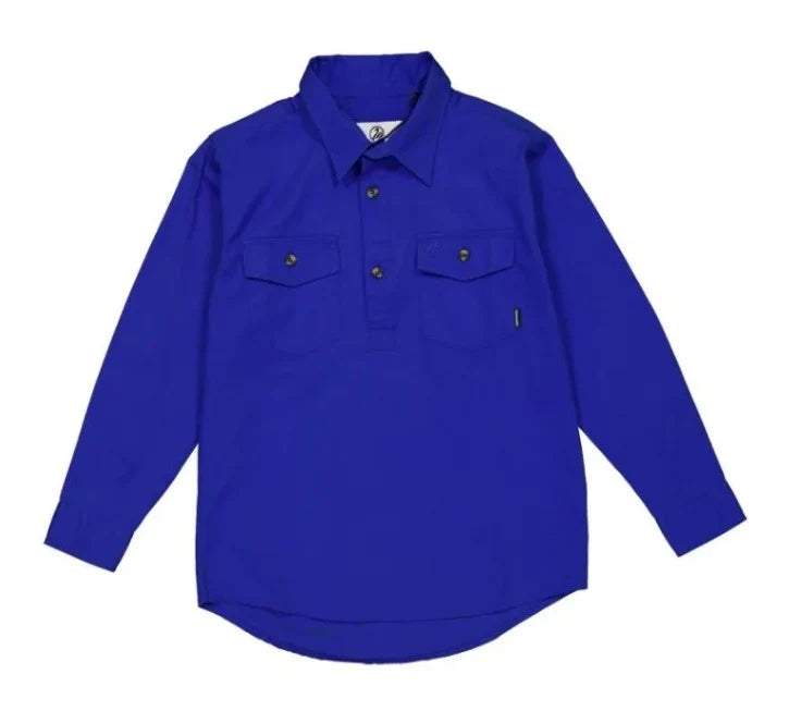 Swanndri Kids Alice Springs Long Sleeve Work Shirt