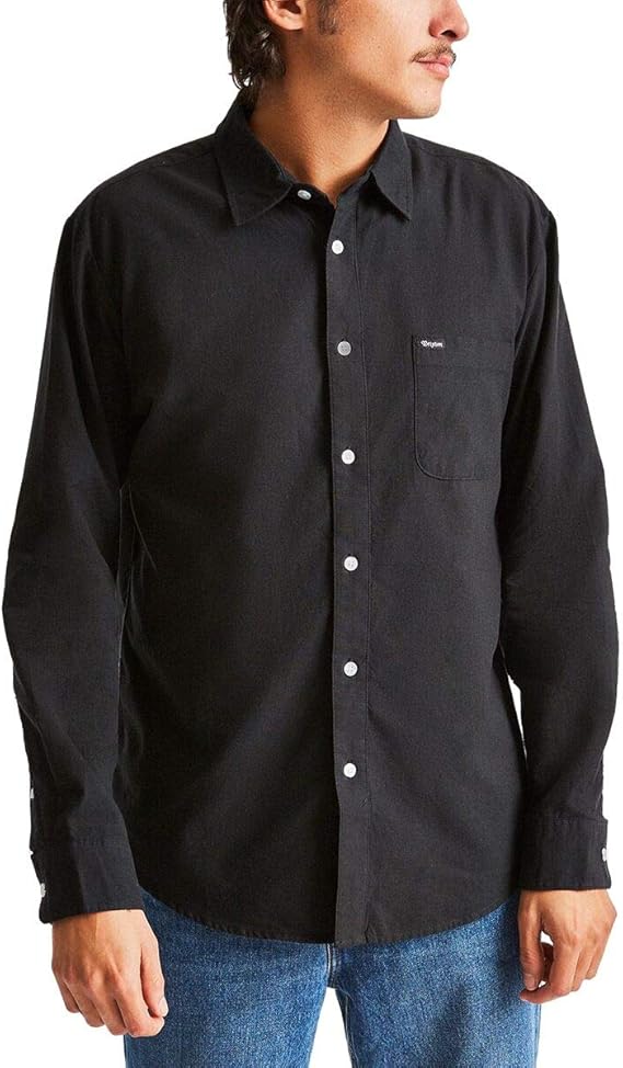 Brixton Charter LS Woven - Black