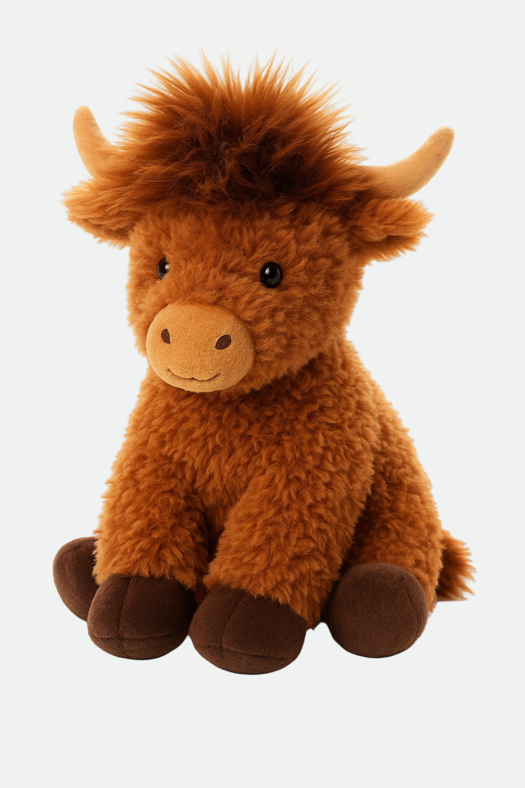The Petting Zoo Wild Onez Highland Cow. 12"(28cm)