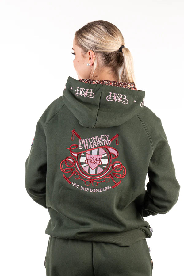 Hitchley & Harrow Winter Collection - Forest Green Hoodie