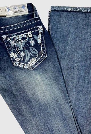 GRACE IN LA LADIES JEANS - EASY FIT EB61610-36 ( 36LEG )