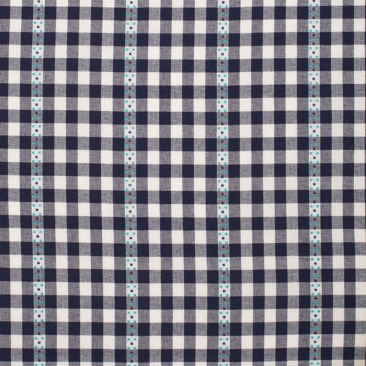 Just Country Girl's Gracie Frills Full Button Print Workshirt Patriot Blue & White Check