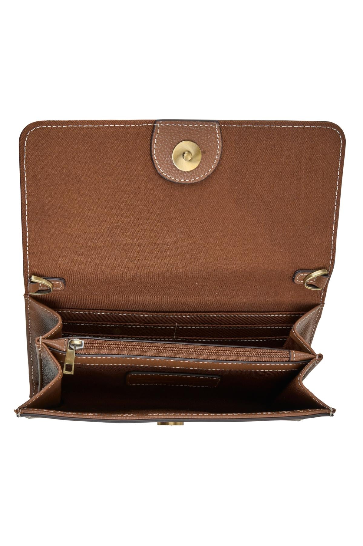 Thomas Cook Womens Ginny Wallet Bag - Tan