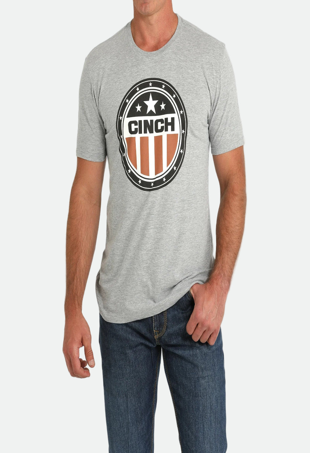 Cinch Men's Seal Tee - Gray
