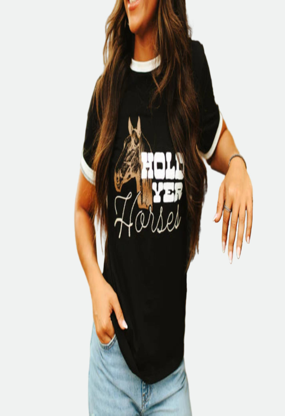 2 Fly Co Hold Yer Horses Tee