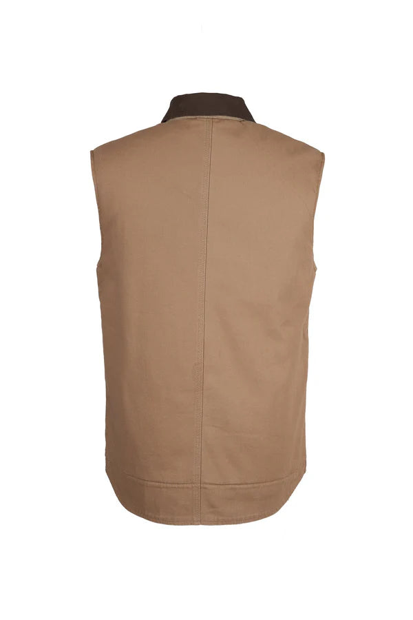 Hard Slog Men’s Vest Canvas Mushroom