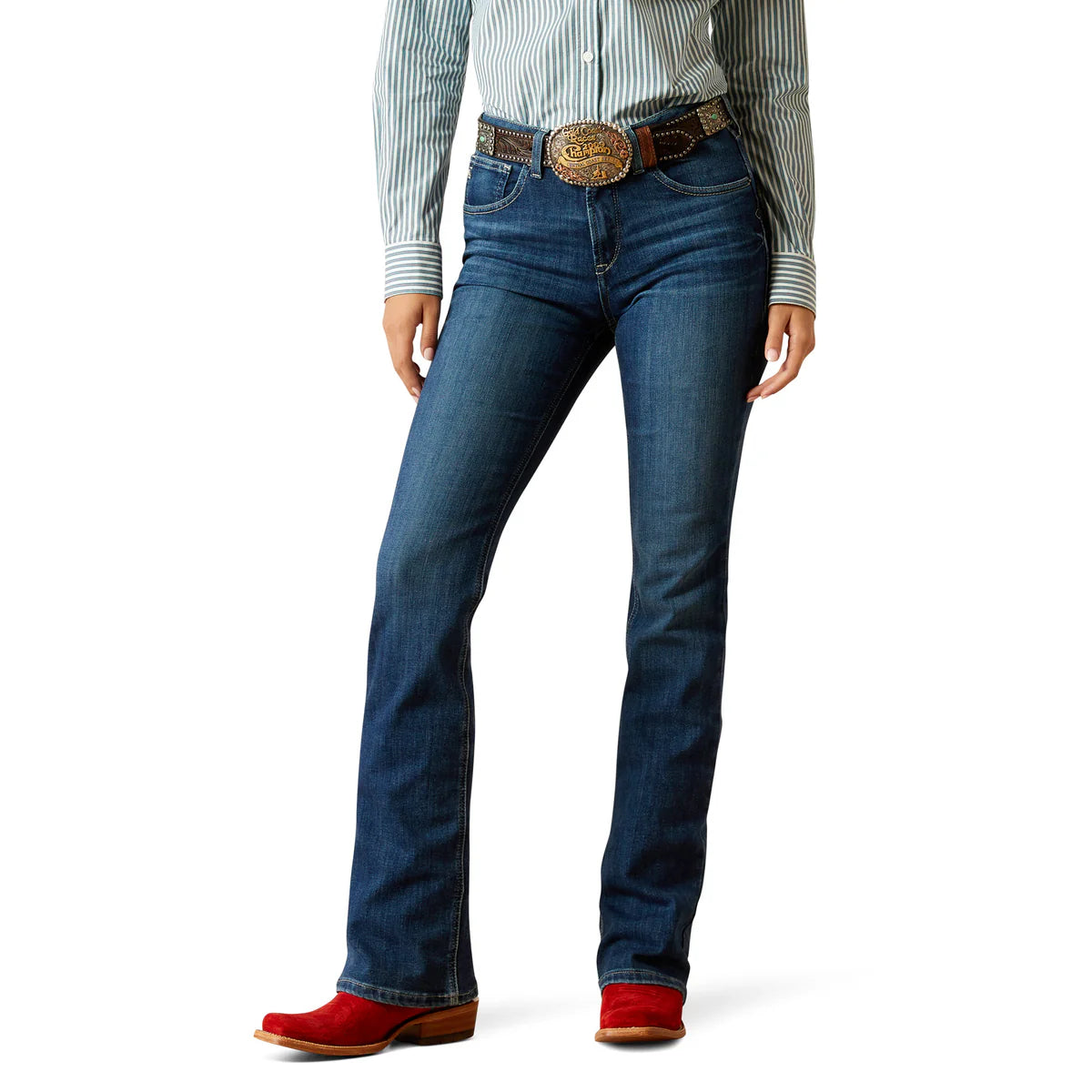 Ariat Women's High Rise Lydia Boot Cut Jeans - Long