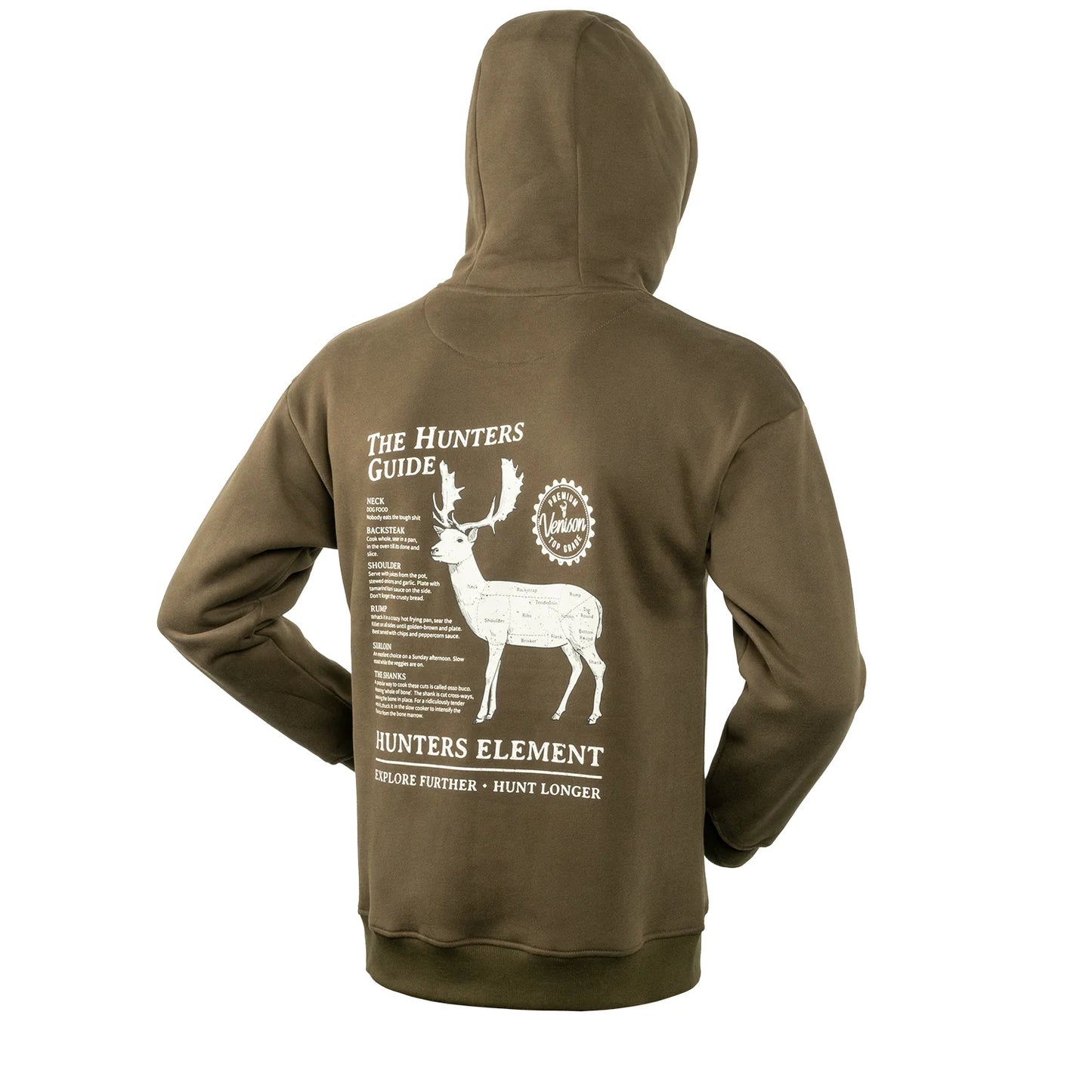 Hunters Elements Guide Hoodie - Khaki