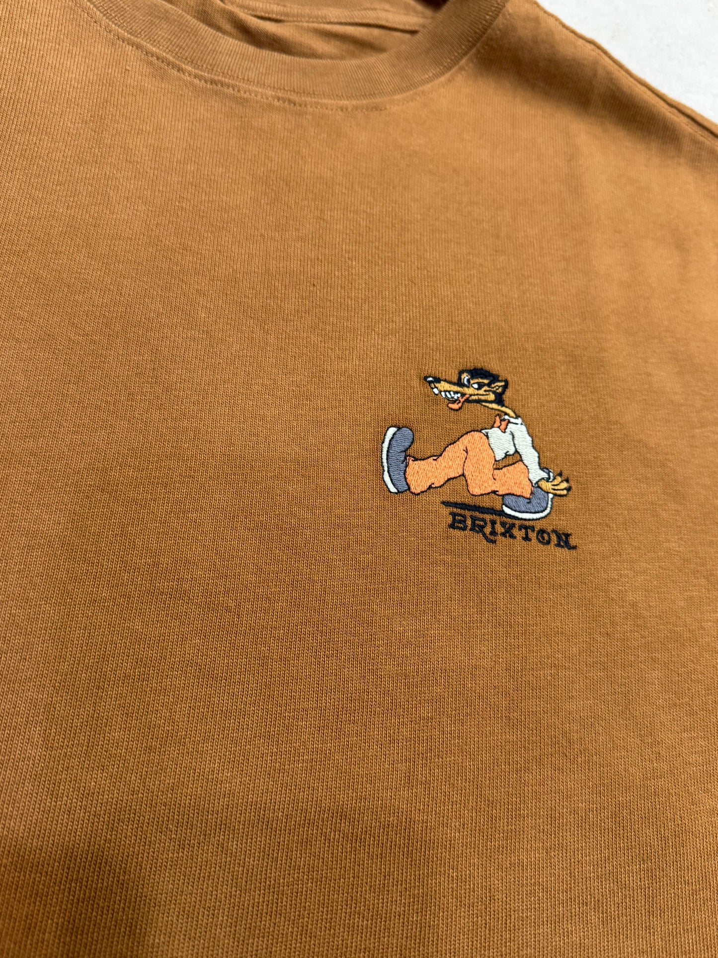 Brixton Mens Heavy Weight Stride S/S Tee