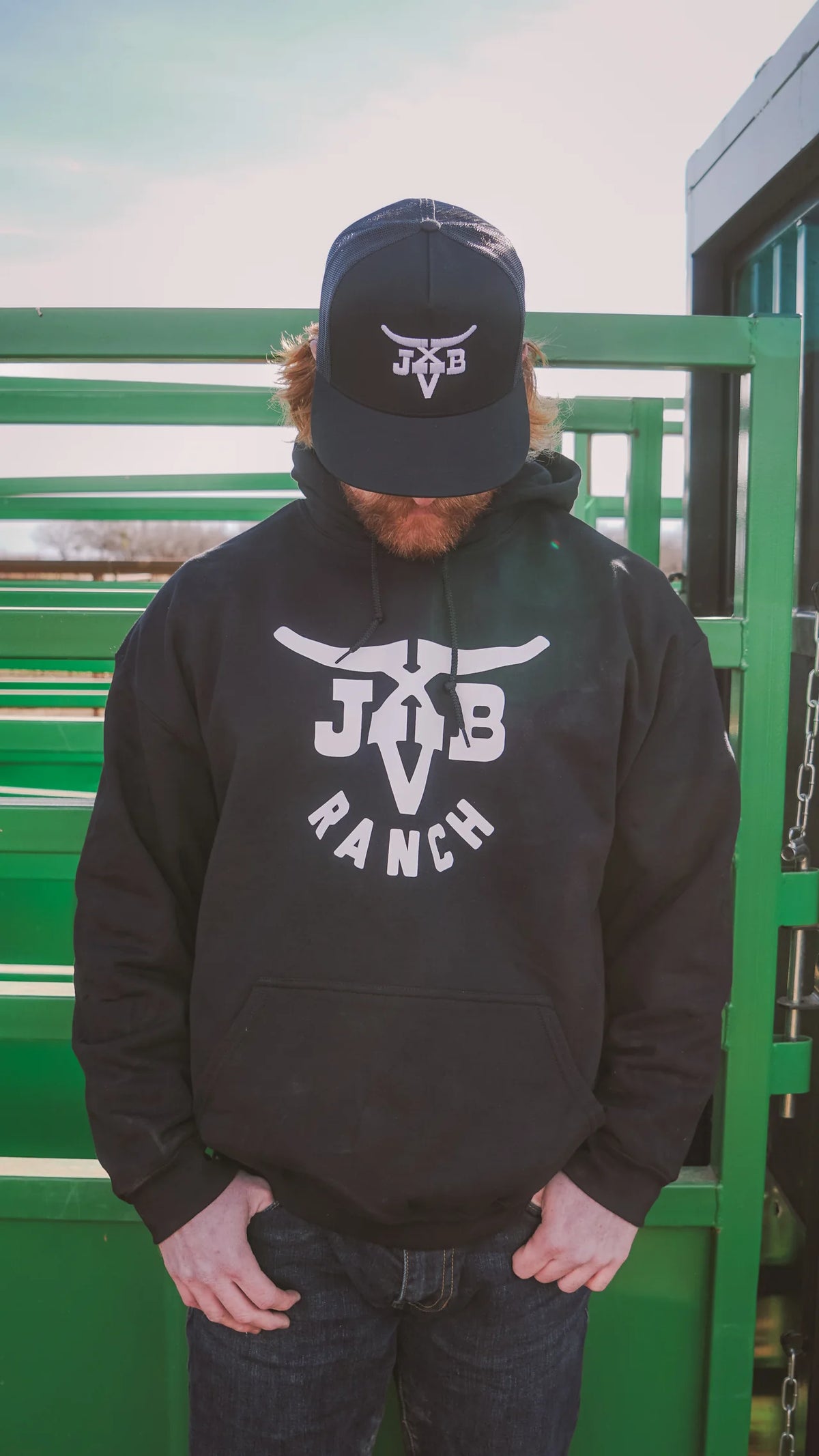 Dale Brisby's Rodeo Time JBXV Bull Logo Hoodie
