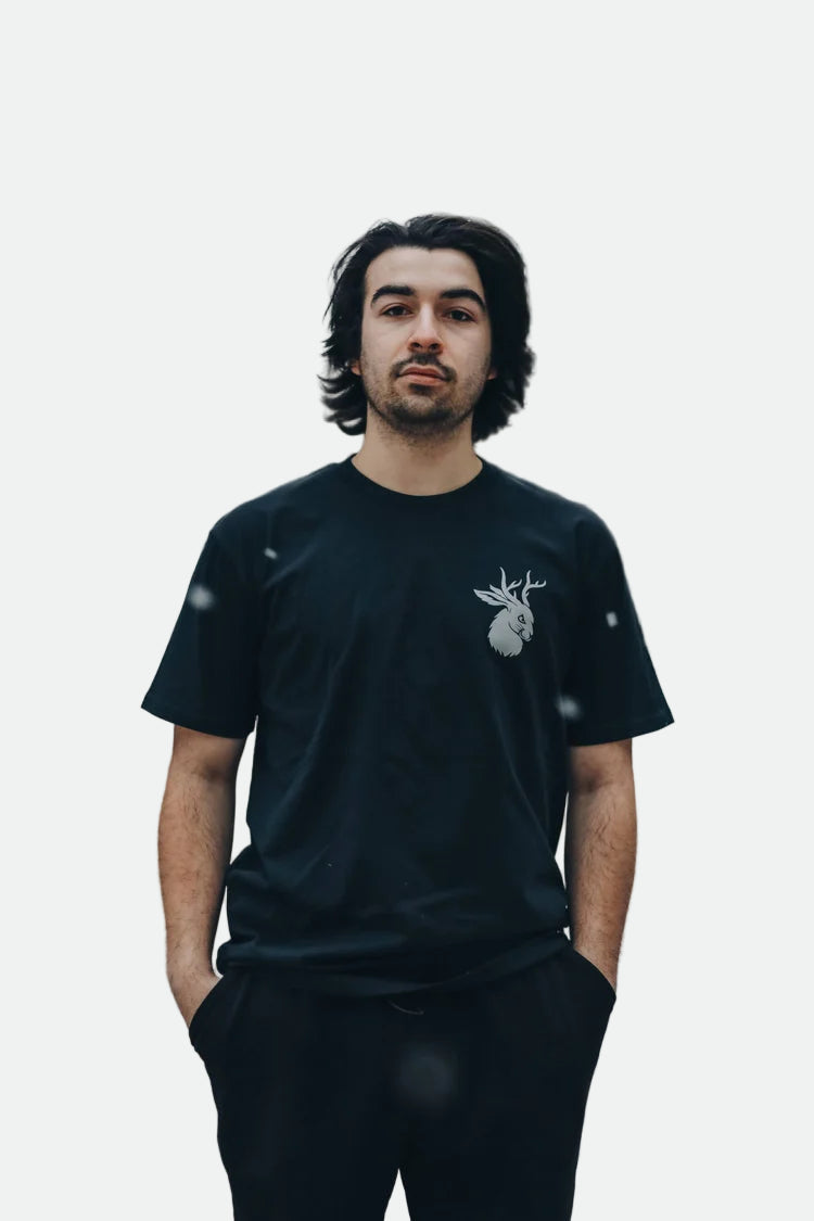 Silver Spur Men's Jackalope Tee - Navy