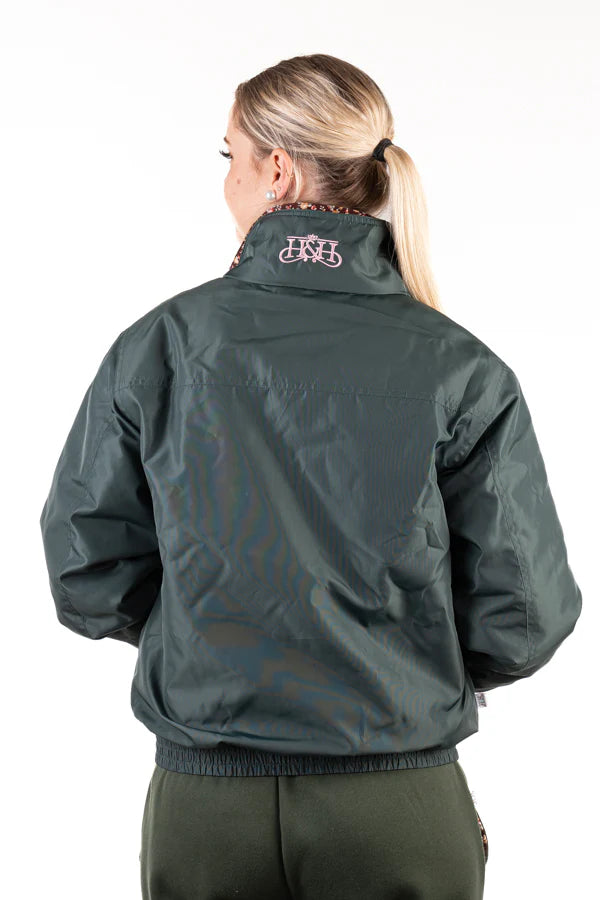 Hitchley & Harrow Winter Collection - Hunter Green Bomber Jacket