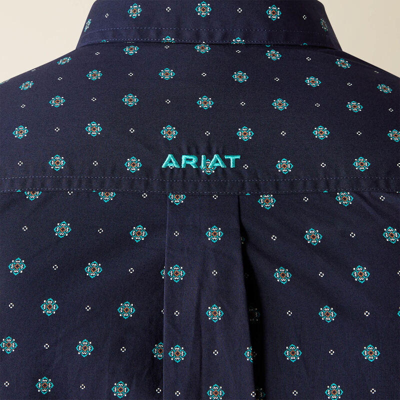Ariat Men's Jacobi Classic Fit Shirt - Navy
