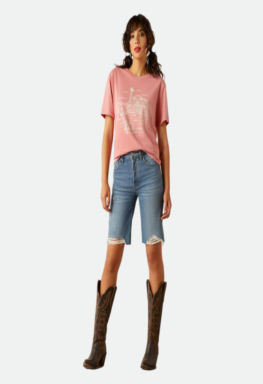 Ariat Women's Jazmine 10" Short - Moonstone