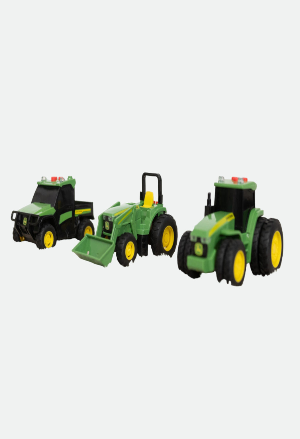 John Deere Lights & Sound Mini Tractors 3 Pack