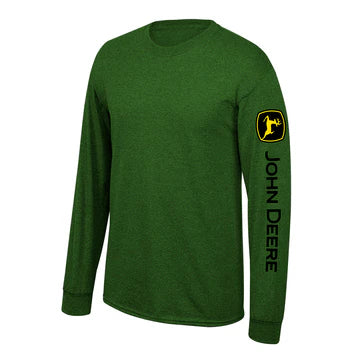 John Deere Mens Black TM Long Sleeve