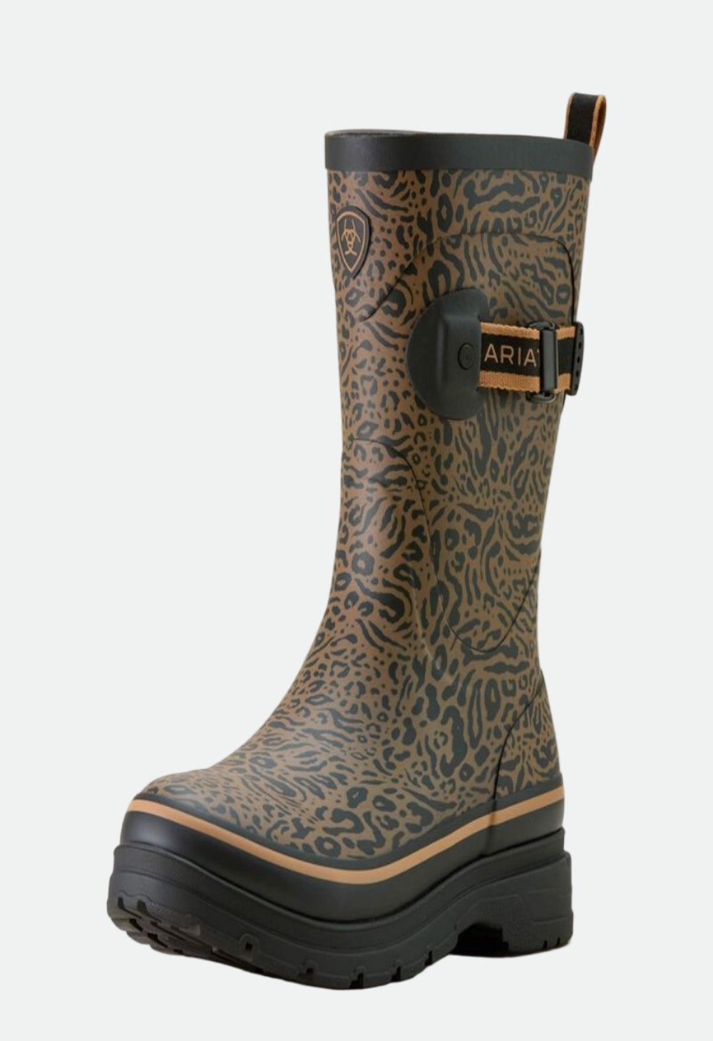 Ariat Women's Kelmarsh Mid Rubber Boot - Ocelot Print
