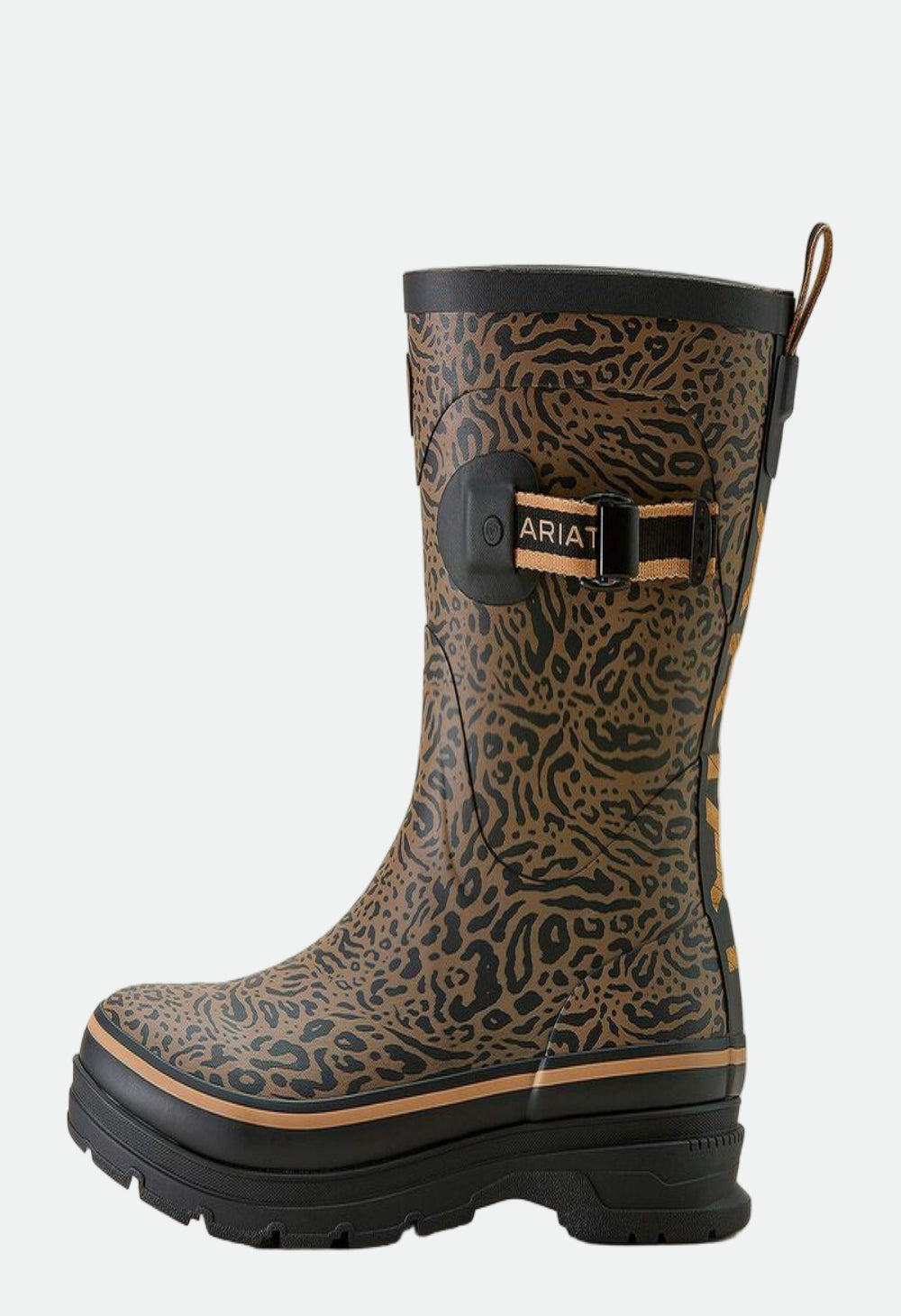 Ariat Women's Kelmarsh Mid Rubber Boot - Ocelot Print