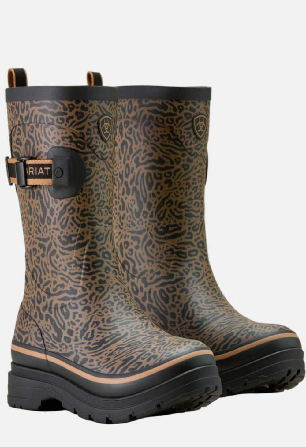 Ariat Women's Kelmarsh Mid Rubber Boot - Ocelot Print