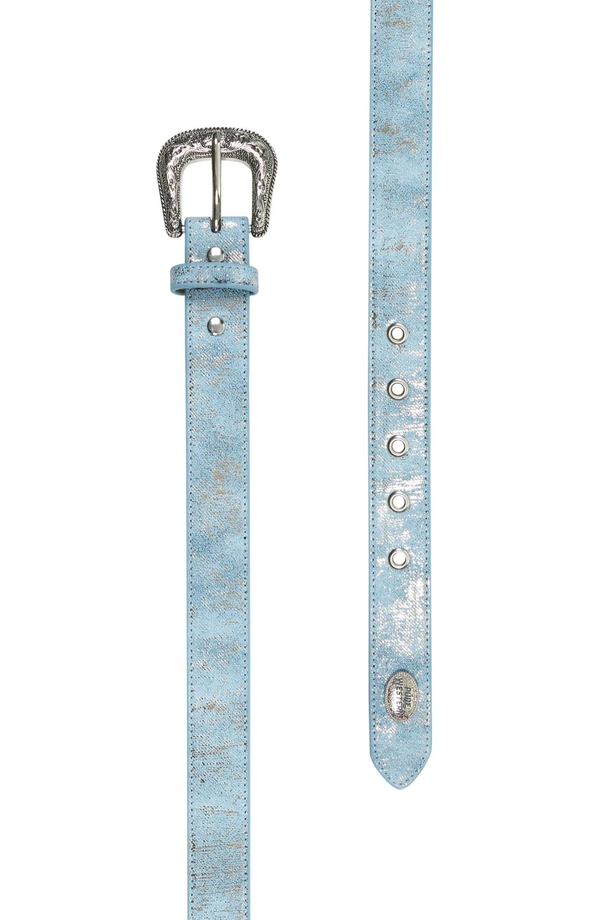 Pure Western Kid’s Denim Belt - Denim