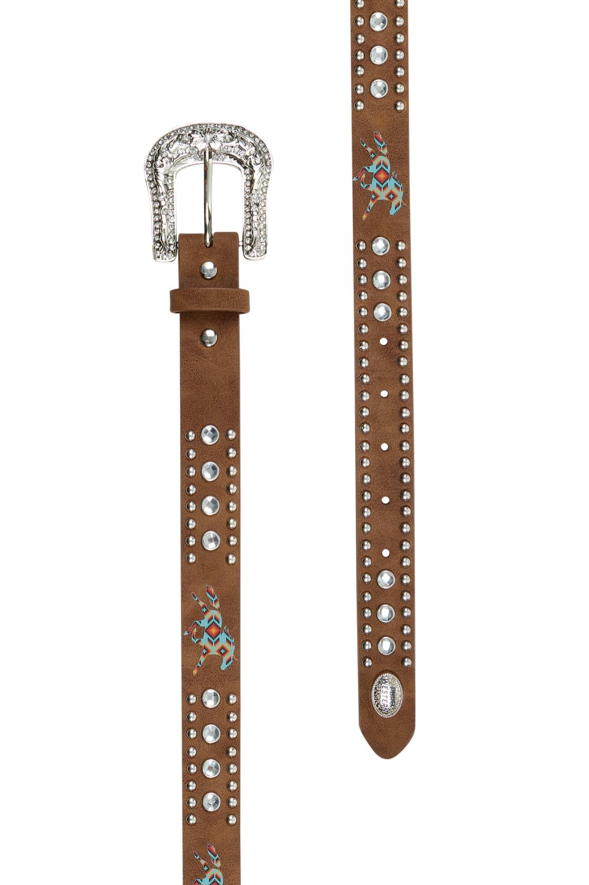 Pure Western Kid’s Nancy Belt - TAN