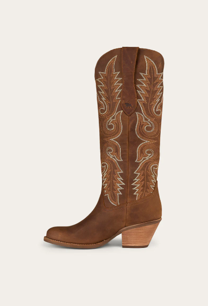 Ringers Western Lainey Womens Tall Western Boot - Brown