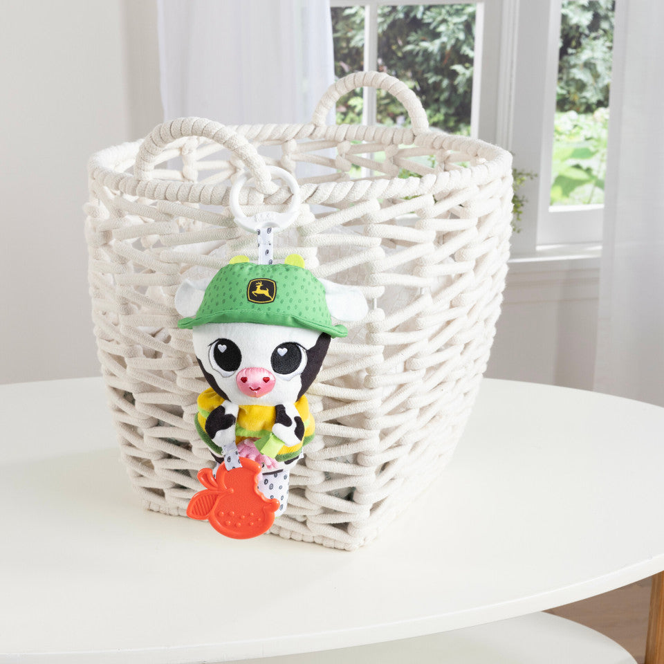 John Deere Lamaze - Bella the Cow Clip & Go