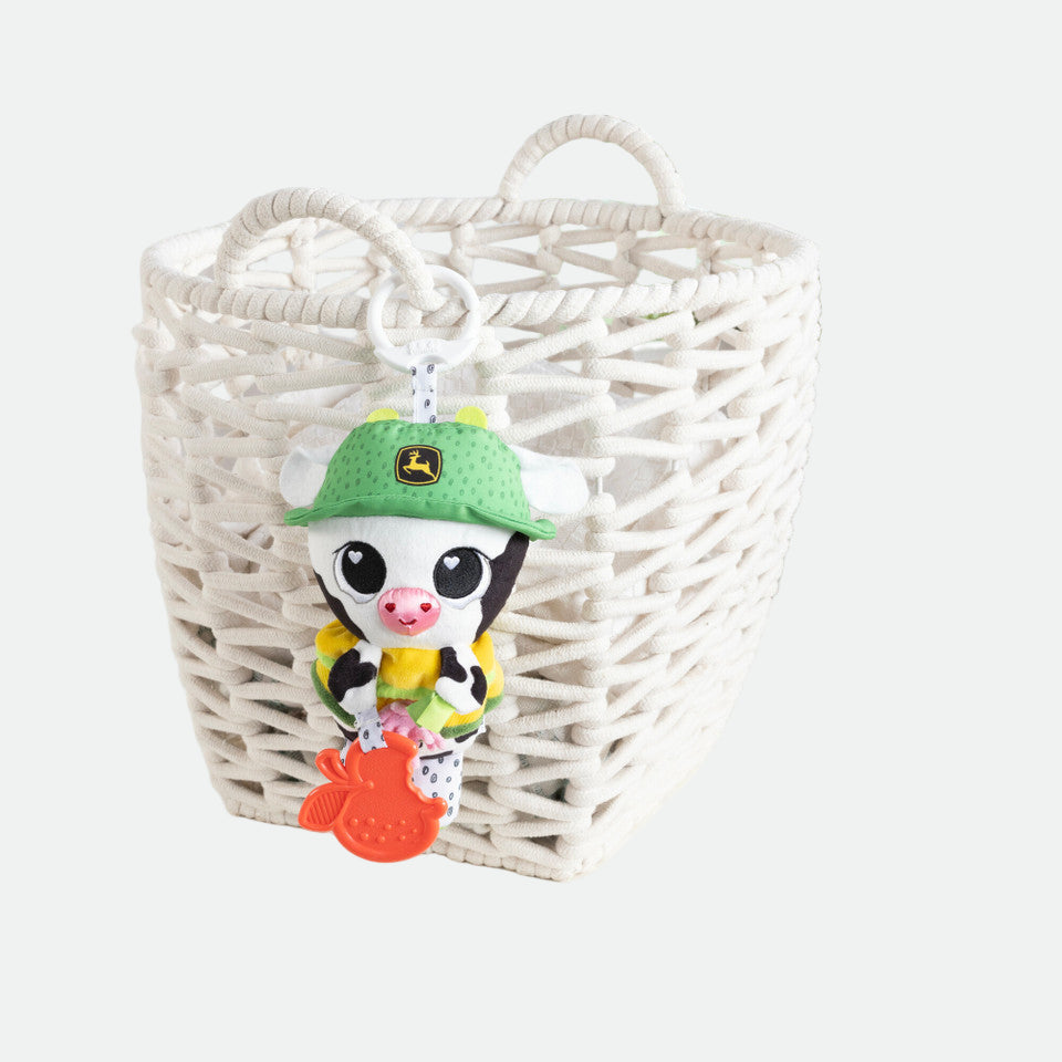 John Deere Lamaze - Bella the Cow Clip & Go