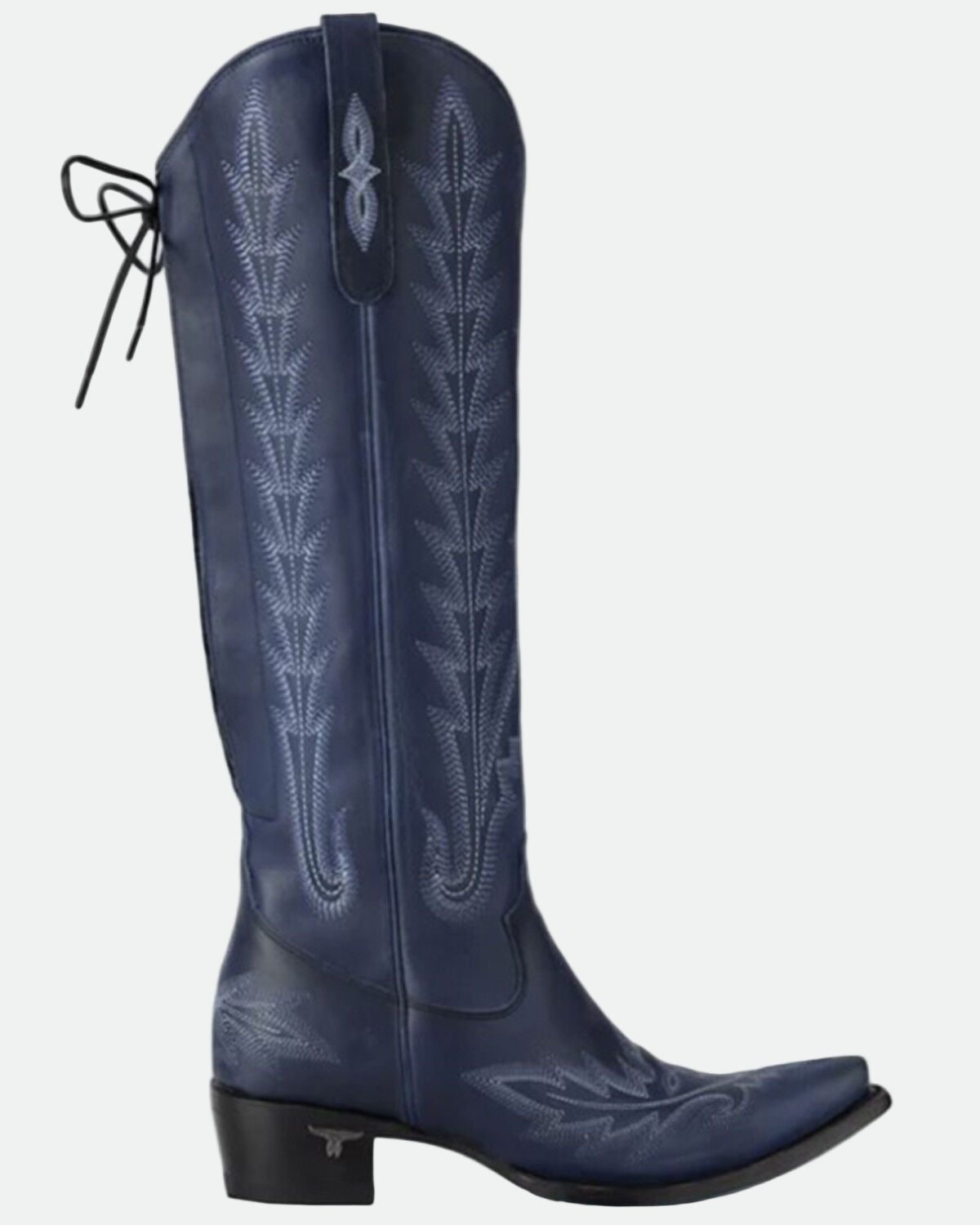 Lane Women's Lexington Knee High Corset Western Boots - Snip Toe