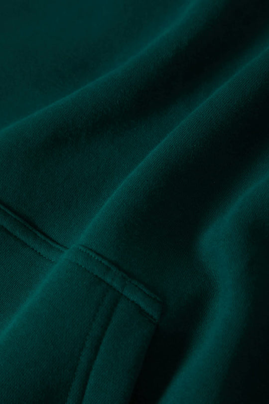 Brixton Men's Largo Hoodie - Deep Emerald