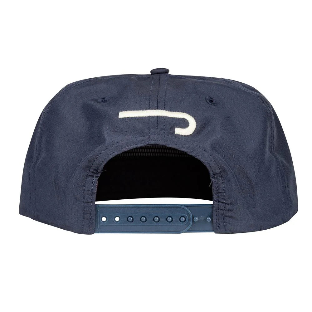 Lazy J Ranch Navy Premium Ranch Rope Trucker Hat