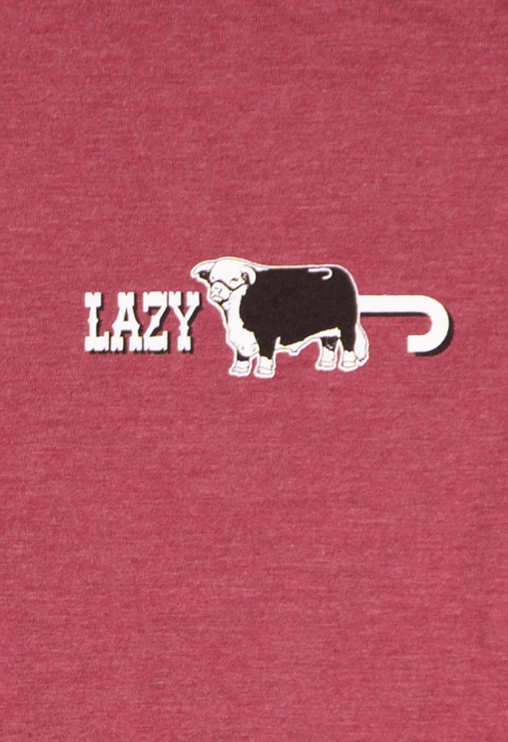 Lazy J Ranch Smokeless Short Sleeve T-Shirt - Red