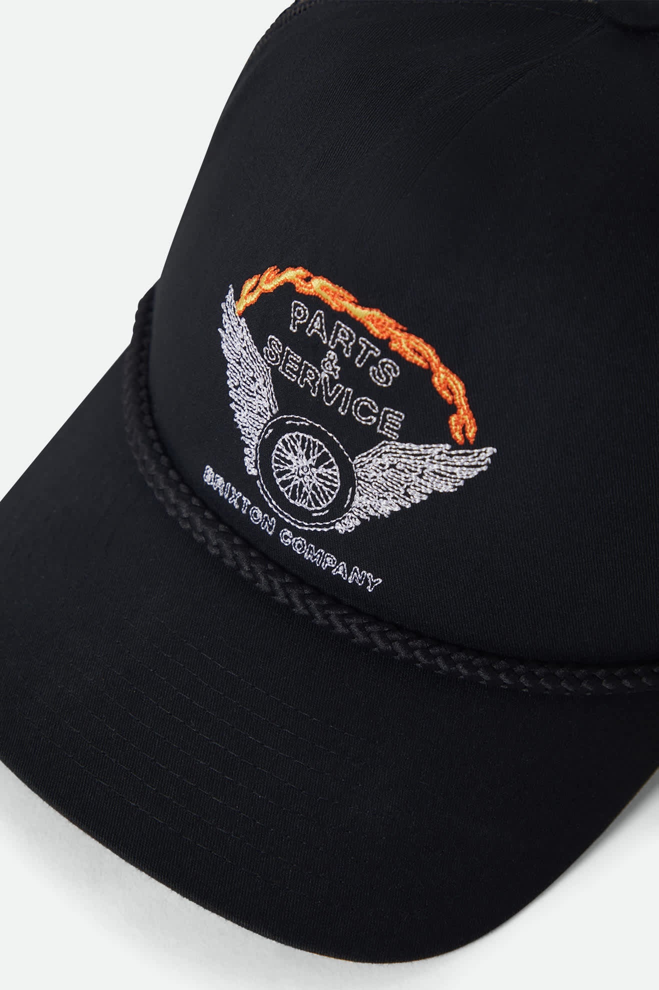 Brixton Leeway Trucker Hat - Black