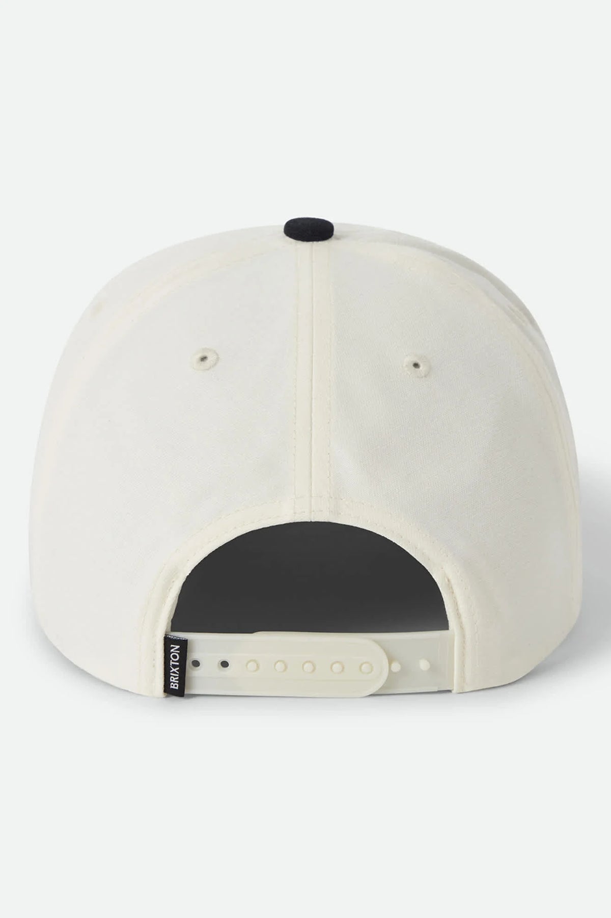 Brixton Unisex Leisure Snapback - Off White/Black
