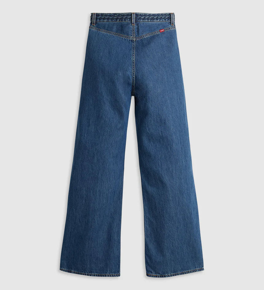 Levi's® Women's Ribcage Wide-Leg Braided Jeans 32 Leg