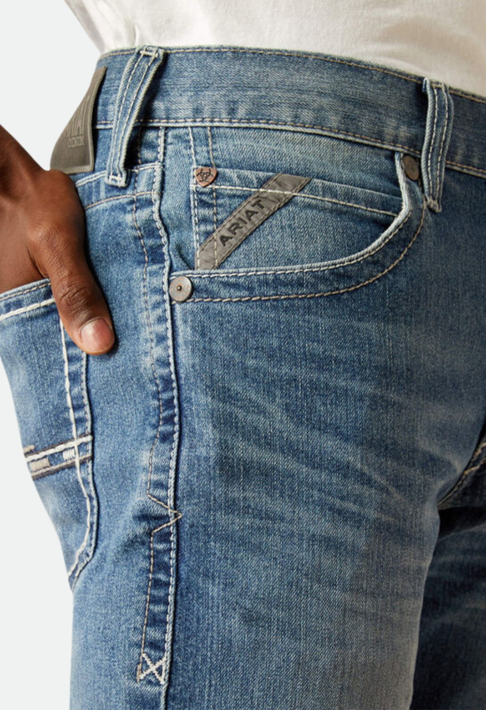 Ariat M5 Straight Forrest Straight Leg Jeans - Clarence
