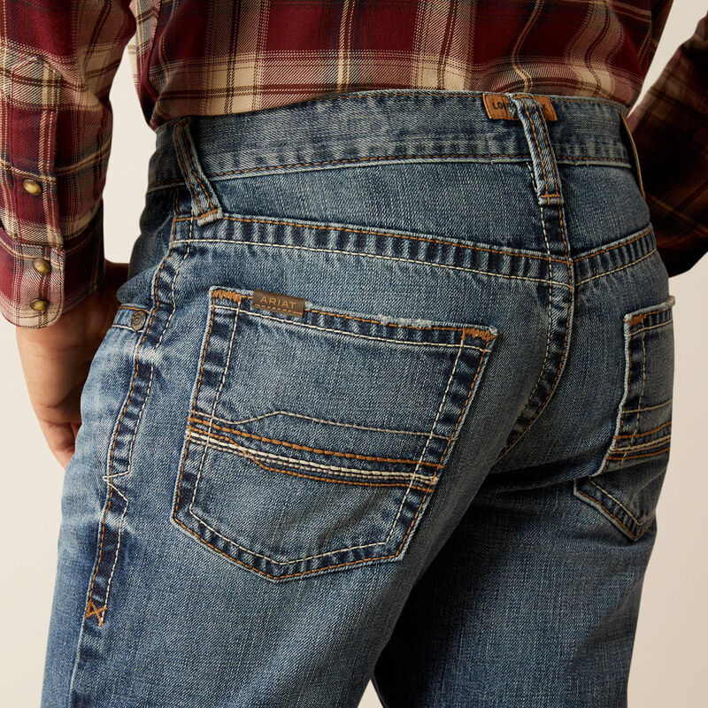 Ariat Mens M5 Straight Smokey Straight Leg Jeans - WEATHERFORD