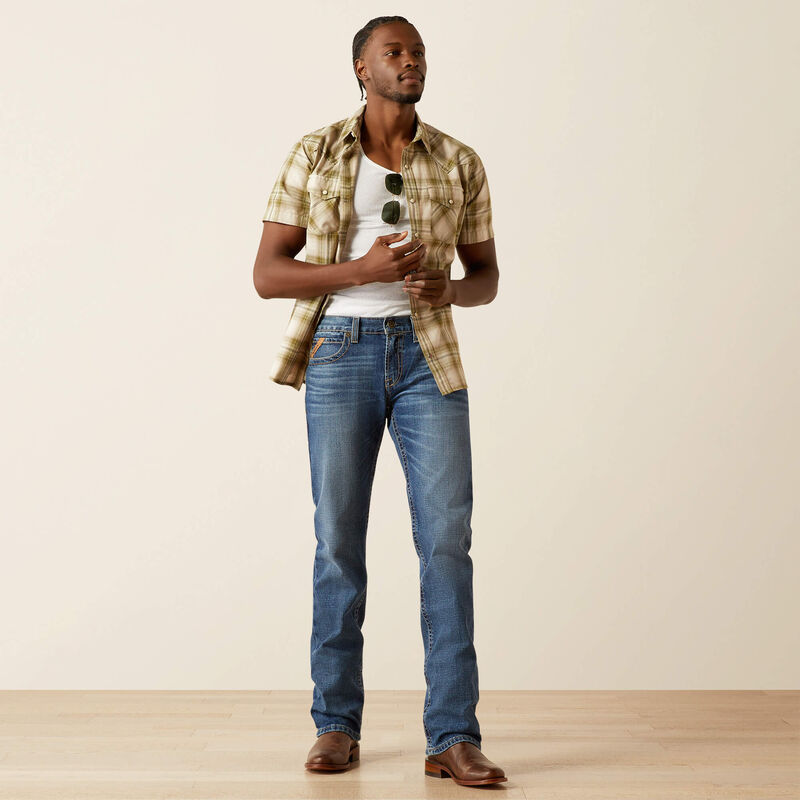 Ariat M7 Slim Travis Straight Leg Jeans - Heath
