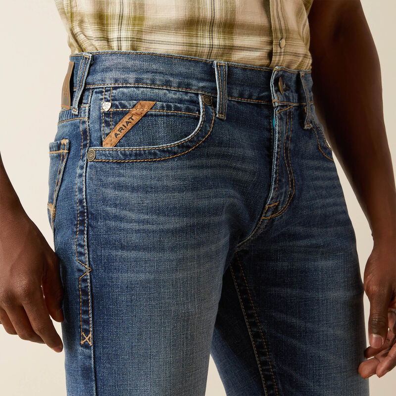 Ariat M7 Slim Travis Straight Leg Jeans - Heath