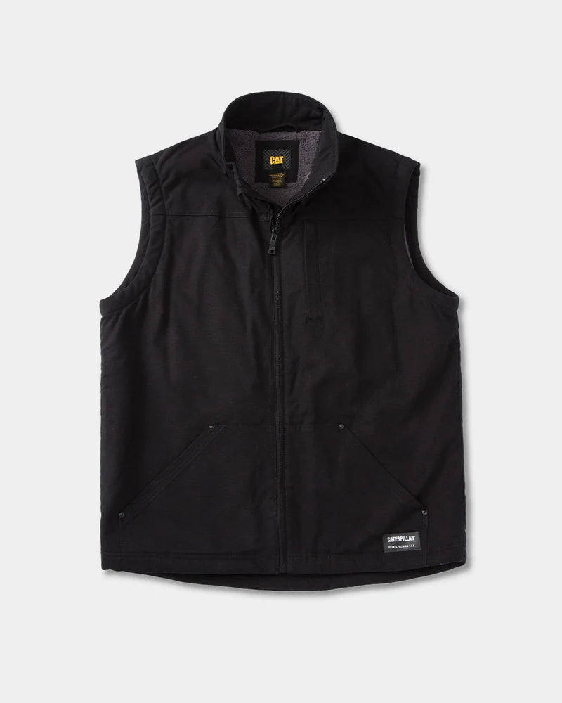 CAT MEN'S SHERPA LINED VEST