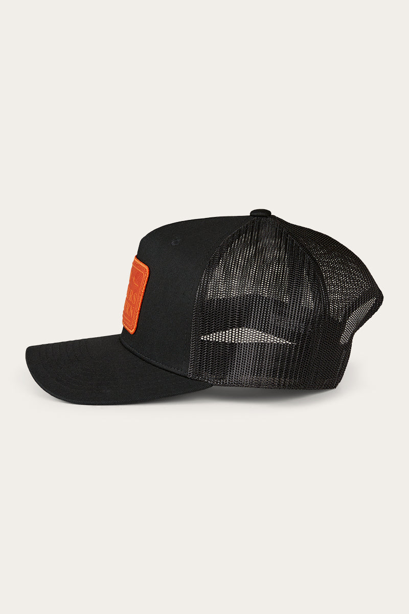 RINGERS WESTERN AWOL TRUCKER CAP - BLACK