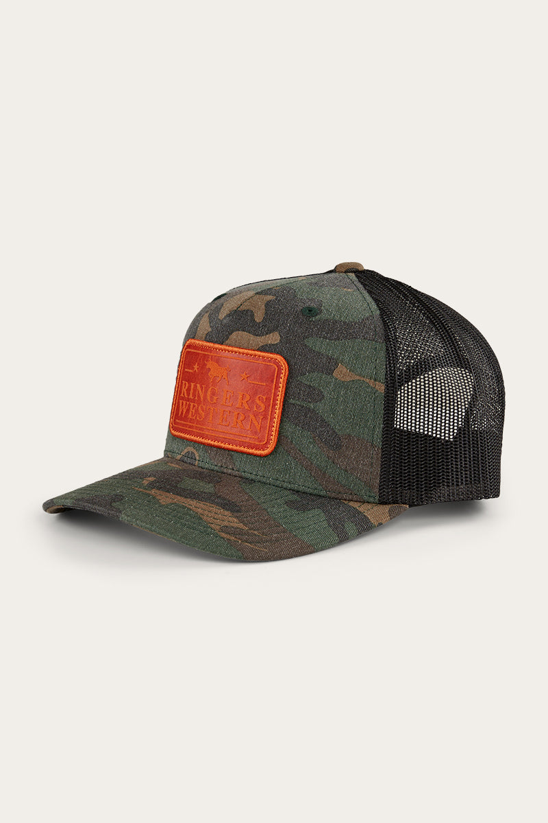 RINGERS WESTERN AWOL TRUCKER CAP - CAMO