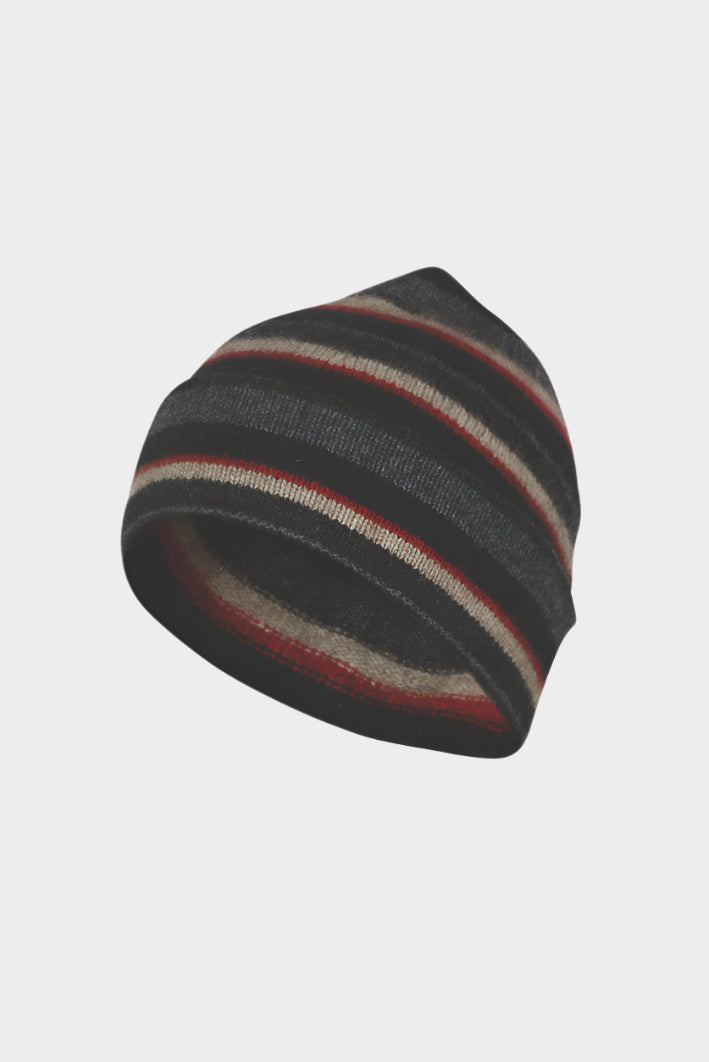 MKM Striped Possum Merino Beanie