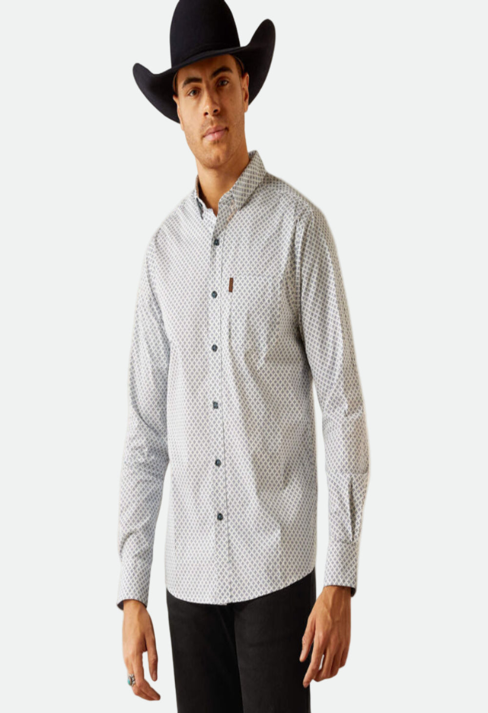 Ariat Men's Maxwell Modern Fit Shirt - Blue