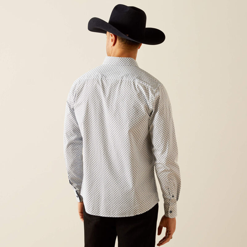 Ariat Men's Maxwell Modern Fit Shirt - Blue